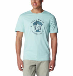 Columbia M Rapid Ridge Graphic Tee férfi póló XL / világoskék