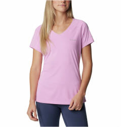 Columbia Zero Rules Short Sleeve Shirt női póló M / lila