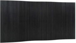 vidaXL fekete bambusz térelválasztó 165 x 400 cm 376997