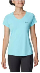 Columbia Zero Rules Short Sleeve Shirt női póló L / kék