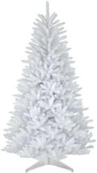ProCart Brad de craciun artificial white pin, decor craciun, 150 cm, crengute albe, suport (BRADALB150)