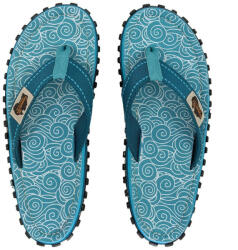 Gumbies Islander Flip-Flops - Turquoise Swirls női flip-flop Cipőméret (EU): 42