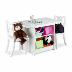  ALBUS gyerek asztal tárolóval 2 székkel 10020351