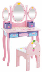  Emilia gyermek fésülködőasztal rózsaszín 316352