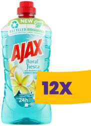 Ajax általános tisztítószer Lagoon Flowers 1000ml (Karton - 12 db) (KAJXL1000)