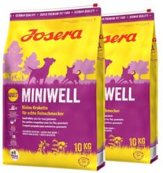 Josera Miniwell Felnőtt kistestű kutyák számára 2x10kg
