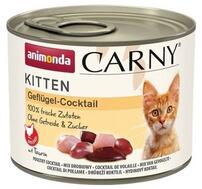Animonda Carny Kitten Poultry Cocktail Baromfi koktél cicáknak 12x200 g