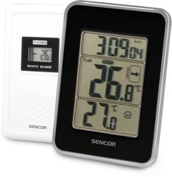 Sencor SWS25BS Sencor asztali digitális ébresztő óra és Időjárás állomás - oraker