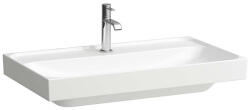 Laufen MEDA Mosdó, 80 cm, túlfolyónyílás nélkül, egy csaplyukkal, Matt fehér H8101177571111 (H8101177571111)
