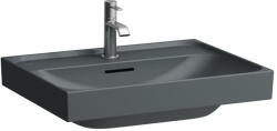 Laufen MEDA Mosdó, 60 cm, csiszolt alsó felülettel, egy csaplyuk, középen, Graphite matt H8161137581041 (H8161137581041)