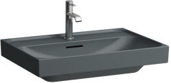 Laufen MEDA Mosdó, 65 cm, csiszolt alsó felülettel, egy csaplyuk, középen, Graphite matt H8161147581041 (H8161147581041)