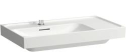 Laufen MEDA Mosdó, 80 cm, jobb oldali pulttal, 3 csaplyukkal, Fehér LCC bevonattal H8171164001081 (H8171164001081)