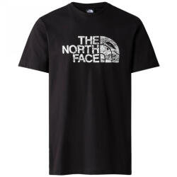 The North Face M S/S Woodcut Dome Tee Mărime: L / Culoare: negru