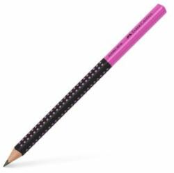 Faber-Castell Creion grafit Faber-Castell Grip Jumbo / HB negru/roz