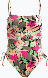 Roxy Női egyrészes fürdőruha ROXY Printed Beach Classics Lace UP anthracite palm song s