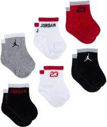 Air Jordan Бебешки чорапи Air Jordan Air 6 Pack Mixed Ankle Socks Baby Boys - Gym Red