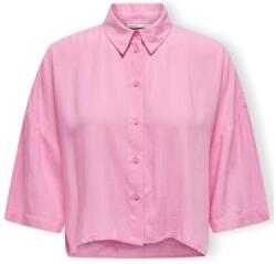 ONLY Topuri și Bluze Femei Noos Astrid Life Shirt 2/4 - Begonia Pink Only roz EU L