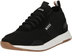 BOSS Sneaker low 'Titanium' negru, Mărimea 45