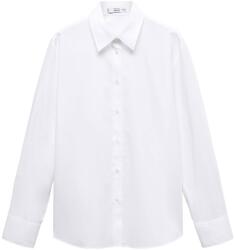 MANGO Bluză 'REGU' alb, Mărimea M