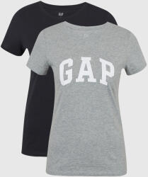 GAP Тениска с лого 2 бр. GAP GAP | Siv | ЖЕНИ | XXS