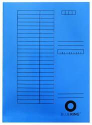 BLUERING Iratgyűjtõ, táblázatos pólyás dosszié A4, 230g. karton Bluering® kék (50298) - tonerpiac