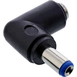 InLine Adaptor alimentare DC 5.5x2.1mm T-M unghi Negru, InLine IL26899A (IL26899A)