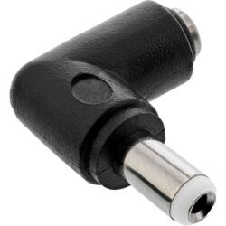 InLine Adaptor alimentare DC 5.5x2.5mm T-M unghi Negru, InLine IL26899 (IL26899)