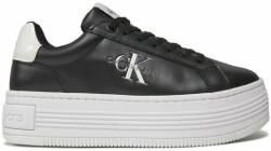 Calvin Klein Sneakers Calvin Klein Jeans Bold Platf Low Lace Lth Ml Met YW0YW01431 Black/Bright White 0GM