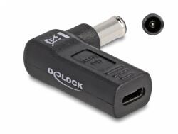 Delock Adaptor de alimentare laptop USB type C la Sony 6.0 x 4.3 mm M-T 19.5V/3A, Delock 60014 (60014)