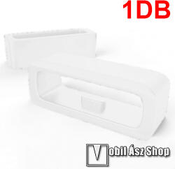  Okosóra szíj bújtató - 1db, szilikon, 22mm széles szíjakhoz, nem mérgező, mosható, A feltüntetett méret a bujtató belső szélességét jelöli! - FEHÉR - mobilasz - 699 Ft
