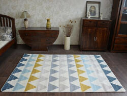  NORDIC színes geometrikus mintás szőnyeg Méret: 80x150 cm (DW86102/1A)