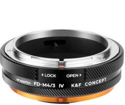  K&F Concept Canon-FD M4/3 PRO Adapter - Micro 4/3 Canon FD Átalakító - FD-M4/3 IV PRO