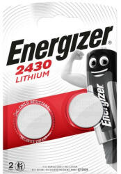 Duracell Energizer CR2430/2BP 3V Lithium gombelem (Energizer-CR2430-2)