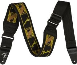 Fender 990694208 - Swell Neoprene Strap, Blk/Ylw/Brn Mono, 2.5" - FEN2250