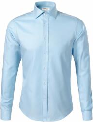 MALFINI Férfi ing Journey - Világoskék / fehér | 3XL (264C618)