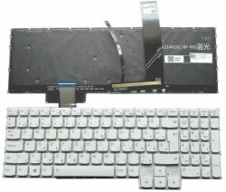 Lenovo Legion 5-17ACH6 5-17ACH6H 5-17ARH05H 5-17IMH05 5-17IMH05H 5-17ITH6 5-17ITH6H gyári fehér magyar (HU) laptop/notebook billentyűzet