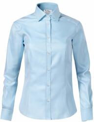 MALFINI Női ing Journey - Világoskék / fehér | 2XL (265C617)