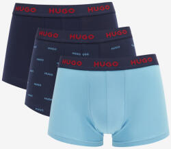 HUGO Férfi HUGO Triplet Design 3 db-os Boxeralsó szett XXL Kék