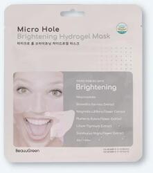 Beauugreen Micro Hole Hydrogel Mask Brightening világosító arcmaszk - 30 g / 1 db