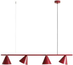 ALDEX Form piros függesztett lámpa (ALD-1108L15) E27 4 izzós IP20 (1108L15)