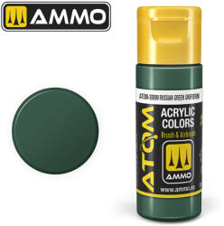 AMMO by MIG Jimenez AMMO ATOM COLOR Russian Green Uniform Acrylic Paint 20 ml (ATOM-20099)