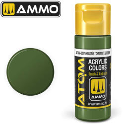AMMO by MIG Jimenez AMMO ATOM COLOR Hellgrün / Chromate Green Acrylic Paint 20 ml (ATOM-20075)