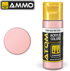 AMMO by MIG Jimenez AMMO ATOM COLOR Pink Flesh Acrylic Paint 20 ml (ATOM-20039)