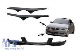 KITT Első lökhárító spoiler és hátsó spoiler BMW 3 E92 / E93 (2007-2009) modellekhez, M-Tech Sport CLS dizájn Kompatibilis BMW 3 E92 / E93 Facelift előtti(2006-2009) alap lökhárítóval Nem kompatibili (COFB