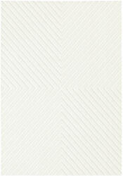ACORES White, kültéri UV álló, ekrü geometriai mintás szőnyeg, 160 x 230 cm
