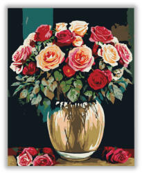  Rózsabokréta - számfestő készlet