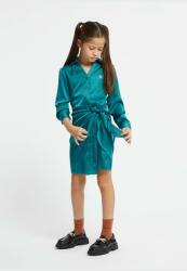Guess gyerek ruha zöld, mini, harang alakú - türkiz 125-135 - answear - 23 990 Ft
