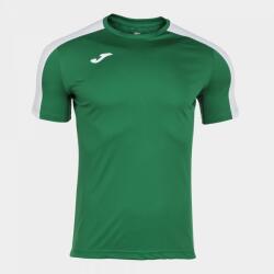 Joma Academy T-shirt Green-white S/s 4xs-3xs