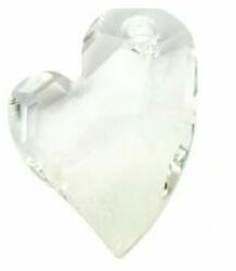 Swarovski Devoted 2 U Heart Swarovski medál - Crystal - fehér-17 mm