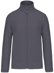 Kariban Uniszex cipzáras mikropolár pulóver, Kariban KA9102, Convoy Grey-3XL (ka9102cvg-3xl)